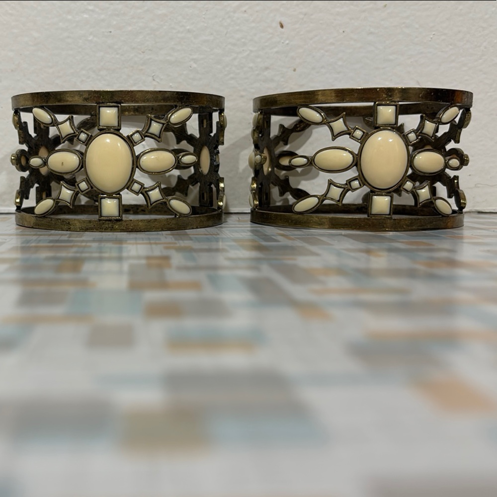 Nate berkus candle ring, OR ARM Cuffs